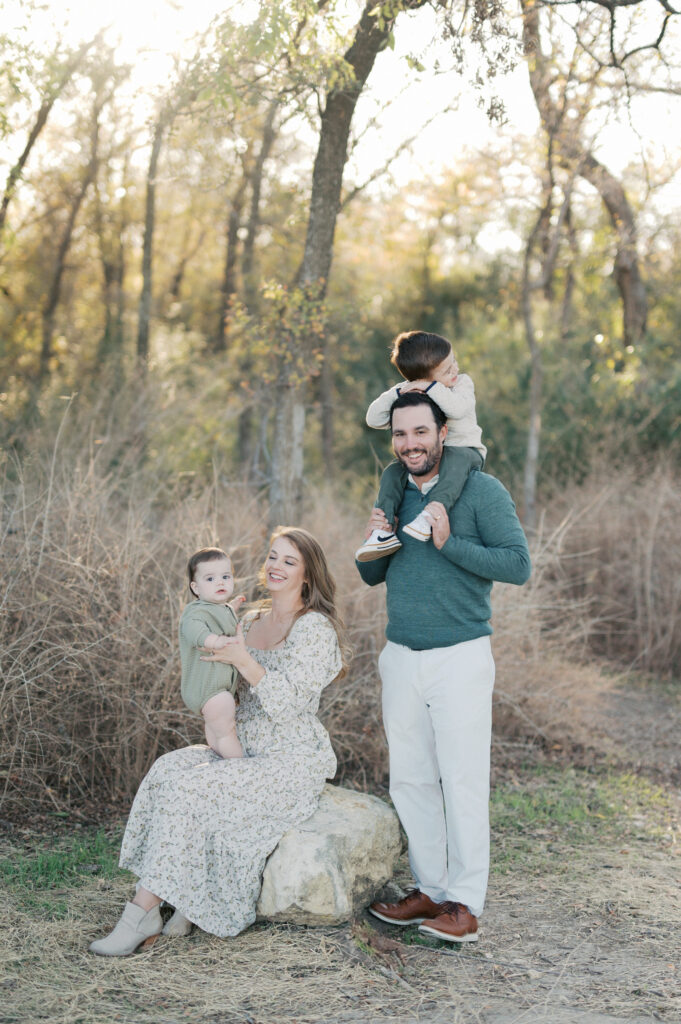 fort worth locations for fall family photos, tandy hills