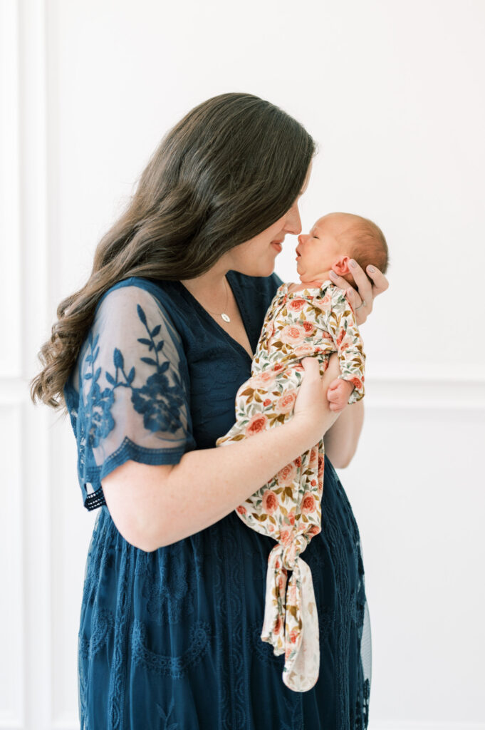 studio newborn photos in fort worth