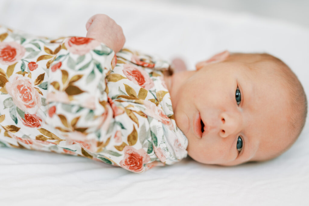 studio newborn photo in fort worth