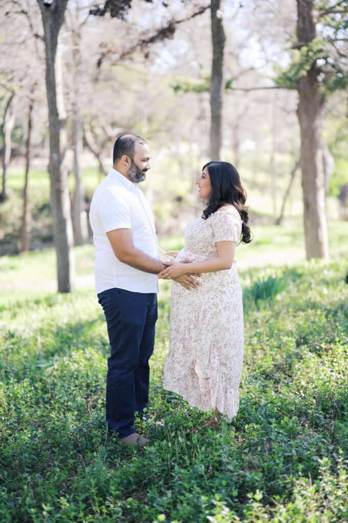 maternity photos dallas park