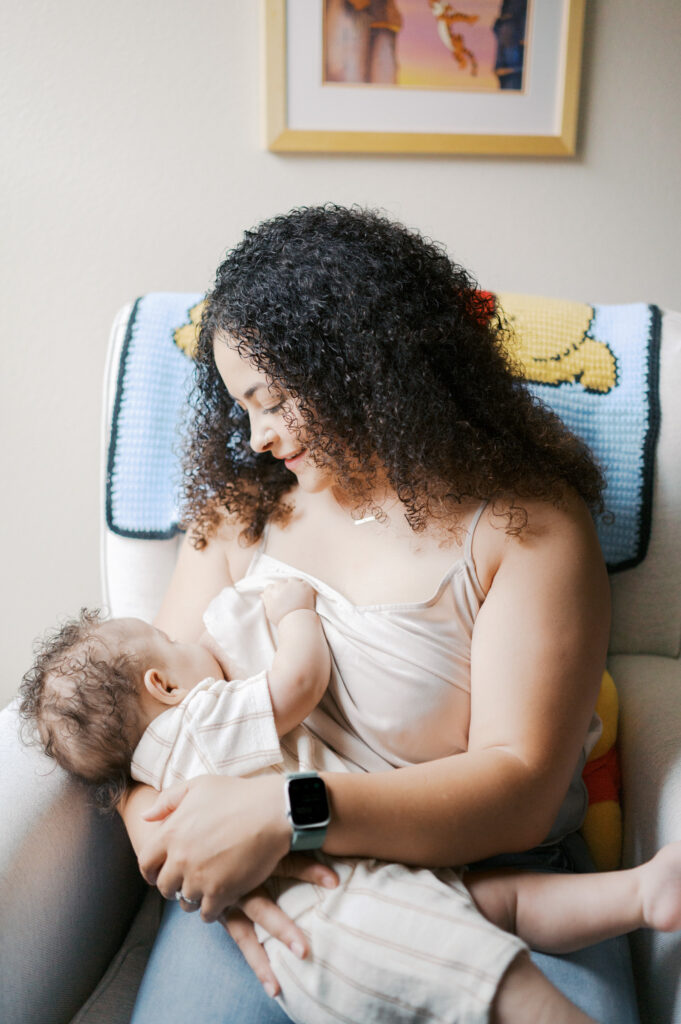 at-home family photography in Saginaw