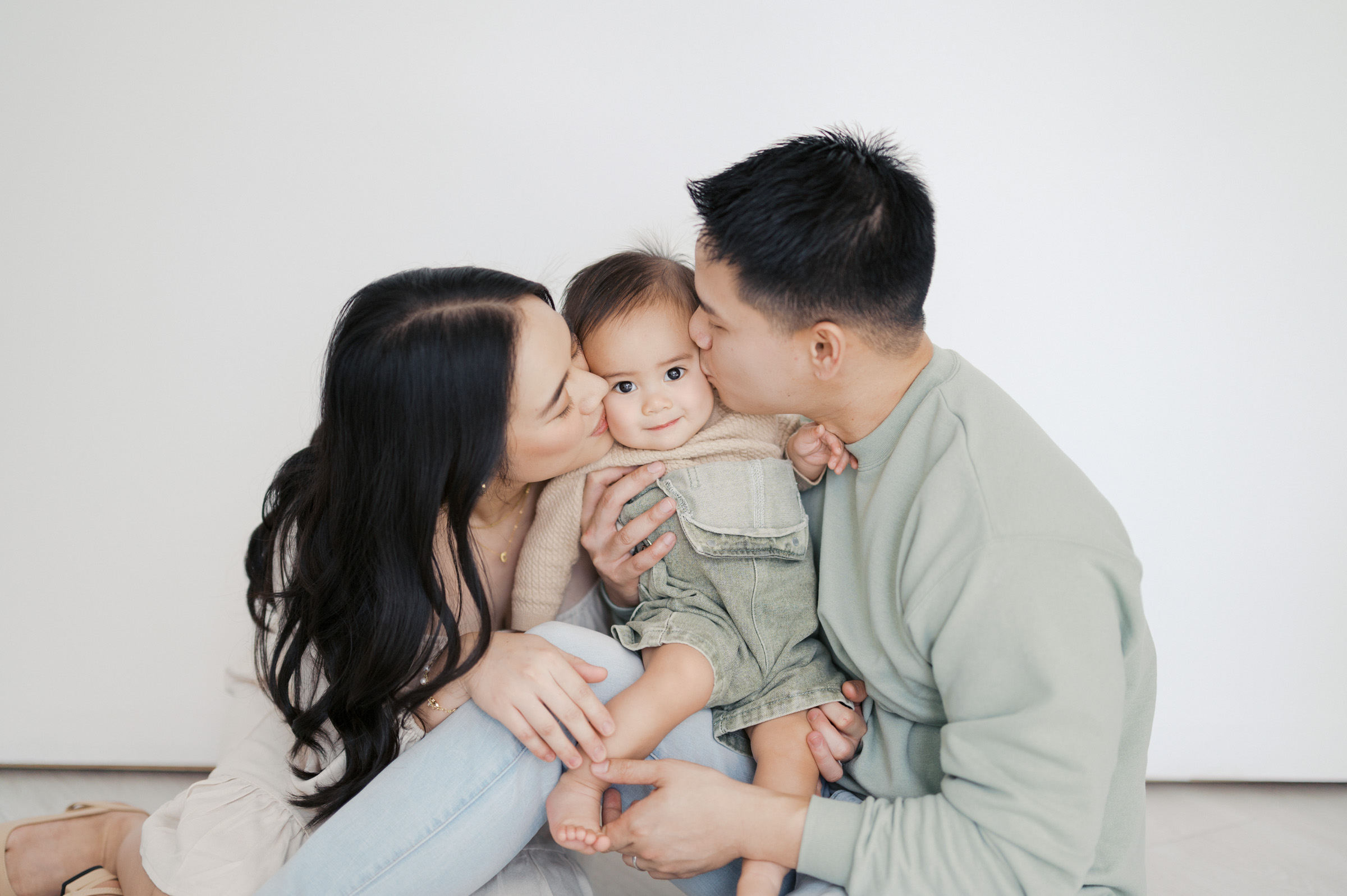 Studio Family Photography Session in Fort Worth