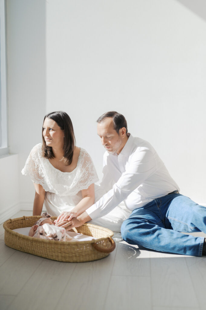 Studio Newborn Photography in Fort Worth