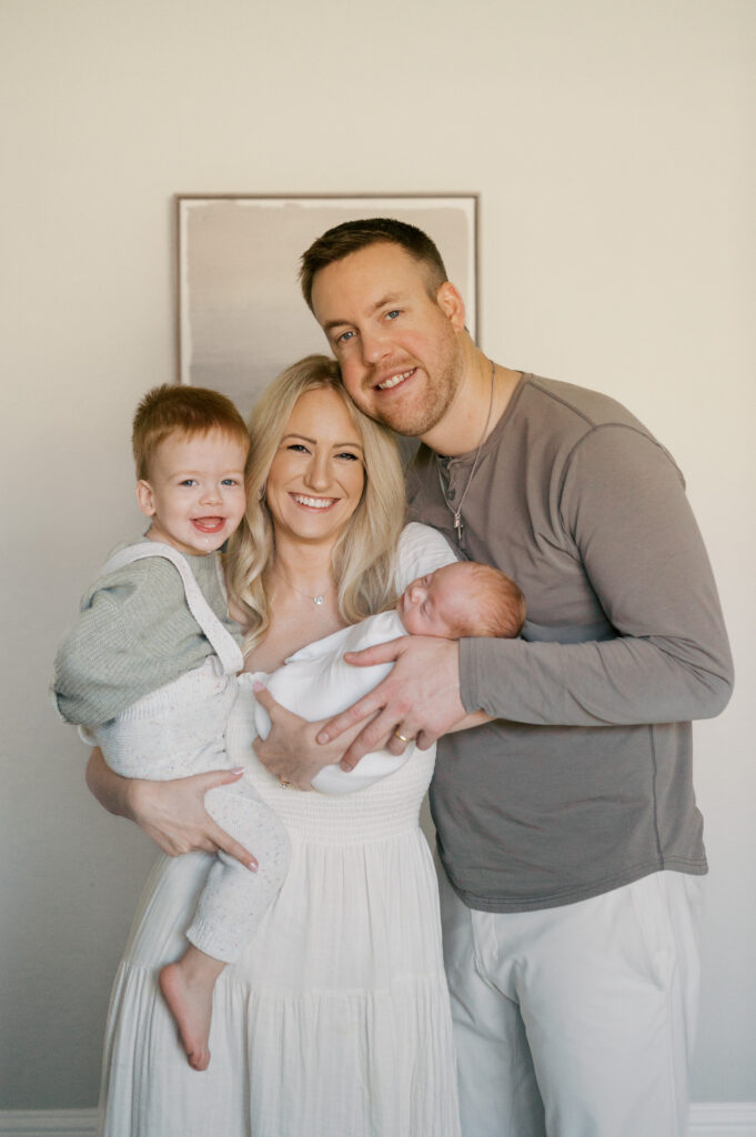 newborn photography in home fort worth