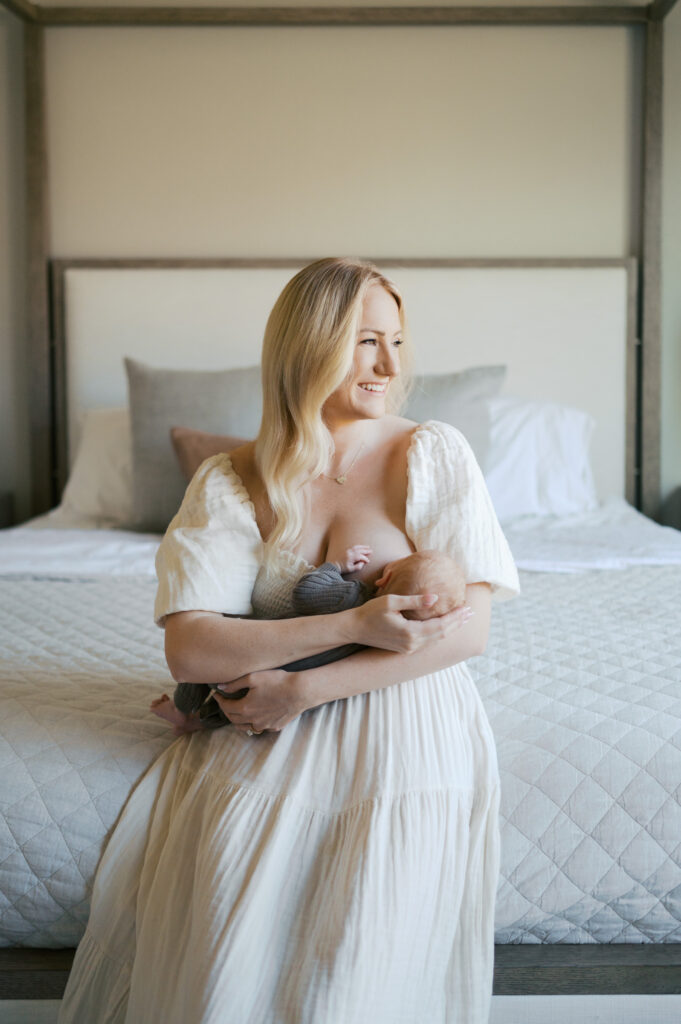newborn photography in home fort worth