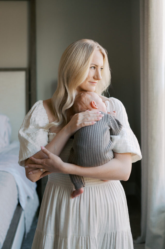 newborn photography in home fort worth