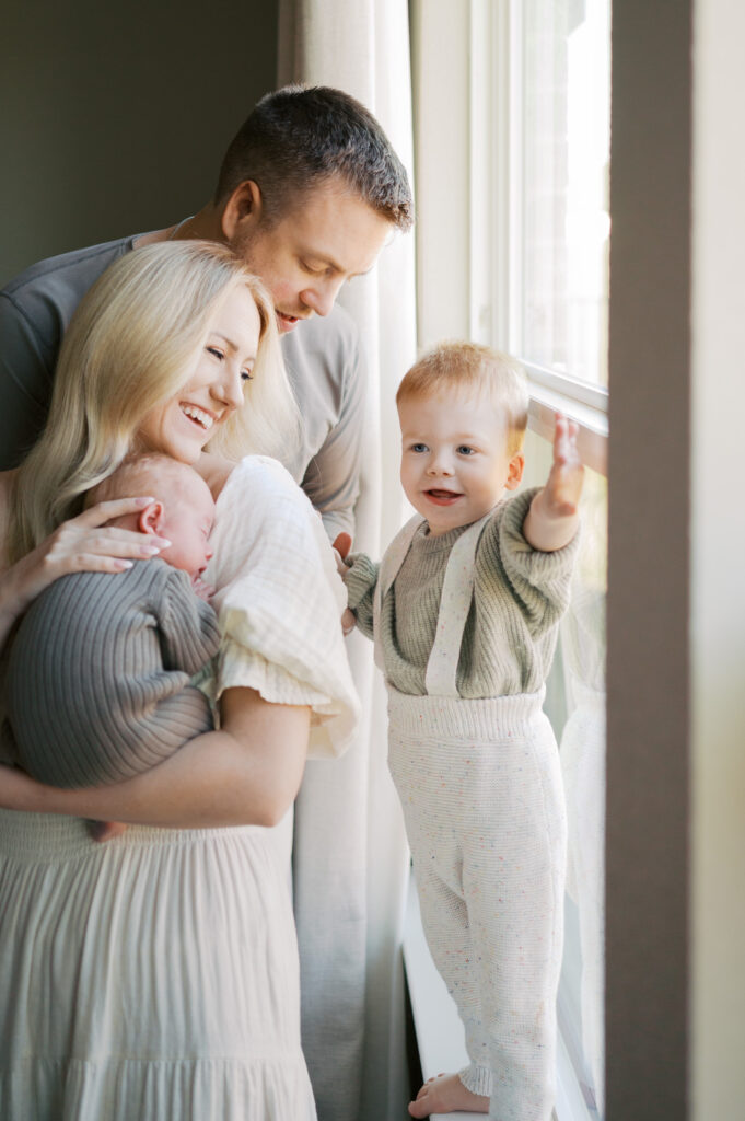 newborn photography in home fort worth