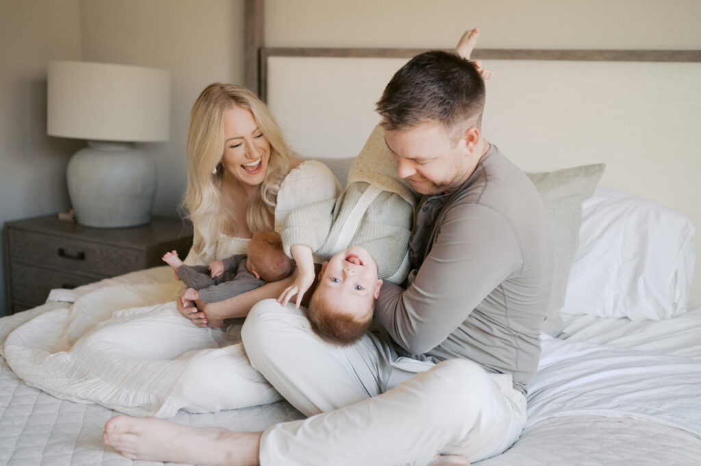 newborn photography in home fort worth
