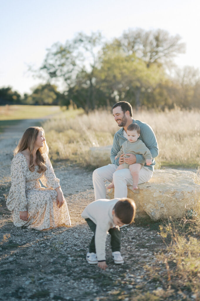 Outdoor Family Session in Fort Worth 