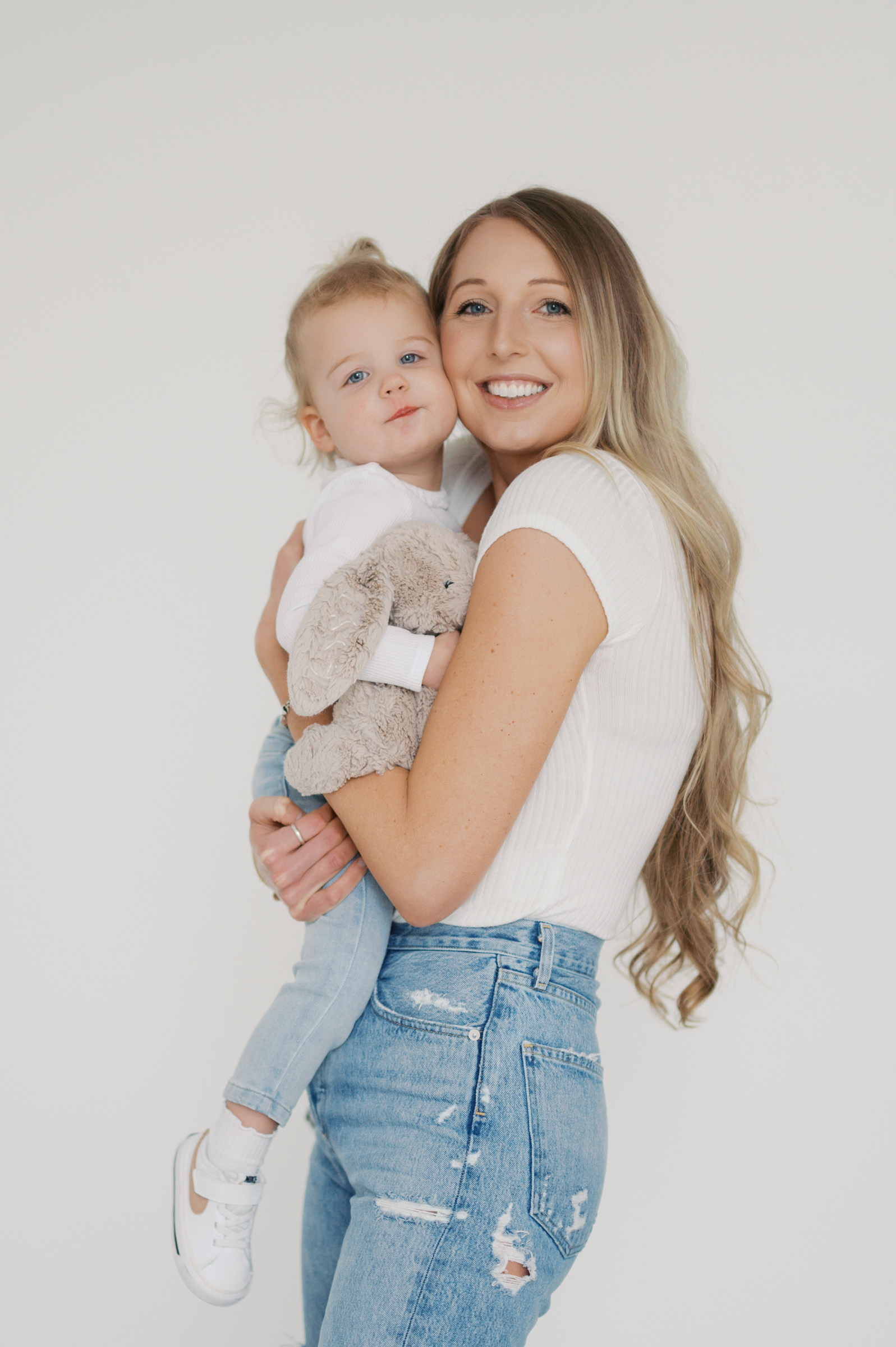motherhood photography session in fort worth studio