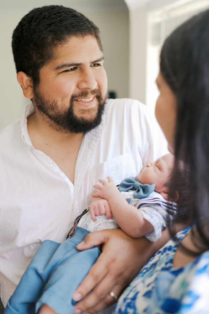newborn photo session in benbrook dfw 