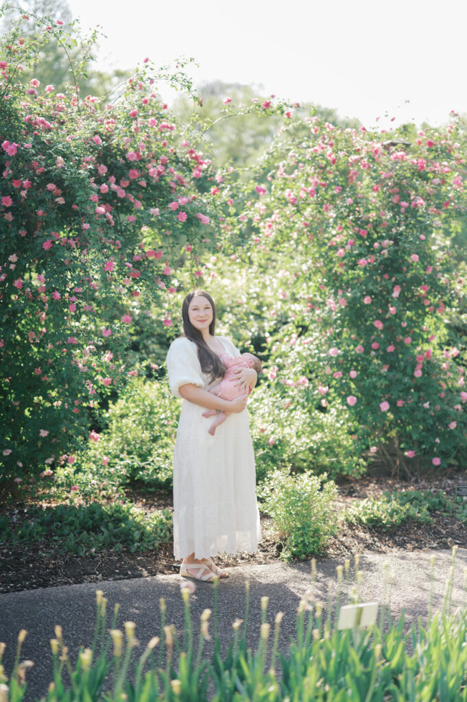 newborn session in fort worth