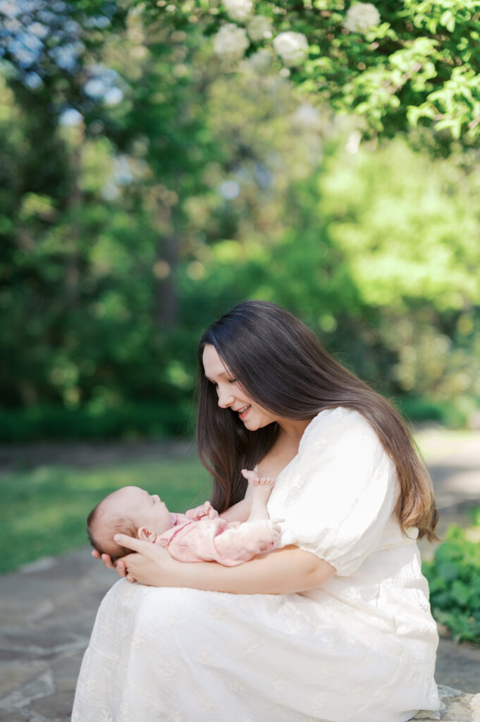 newborn session in fort worth