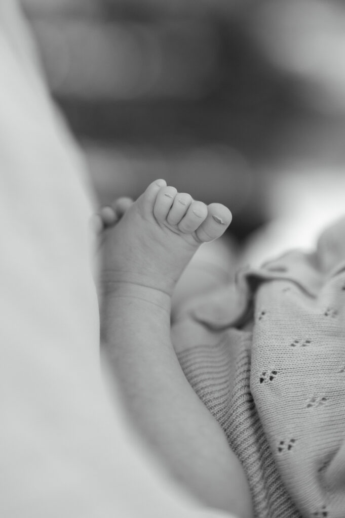 newborn details from photo session