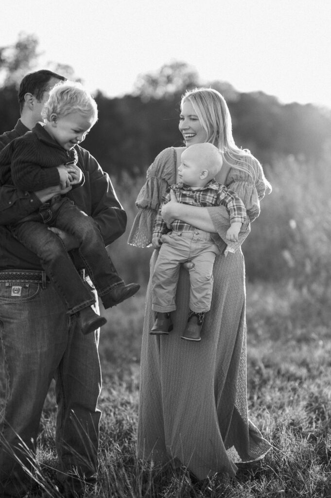 DFW family and newborn photographer, fall family photos