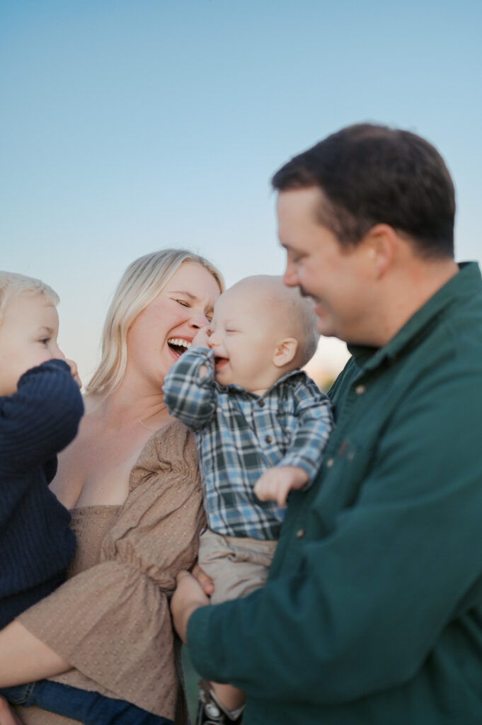DFW family and newborn photographer, fall family photos