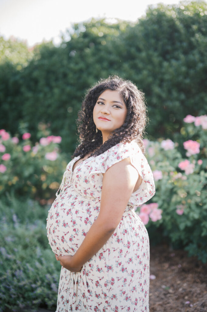 maternity photography session in fort worth
