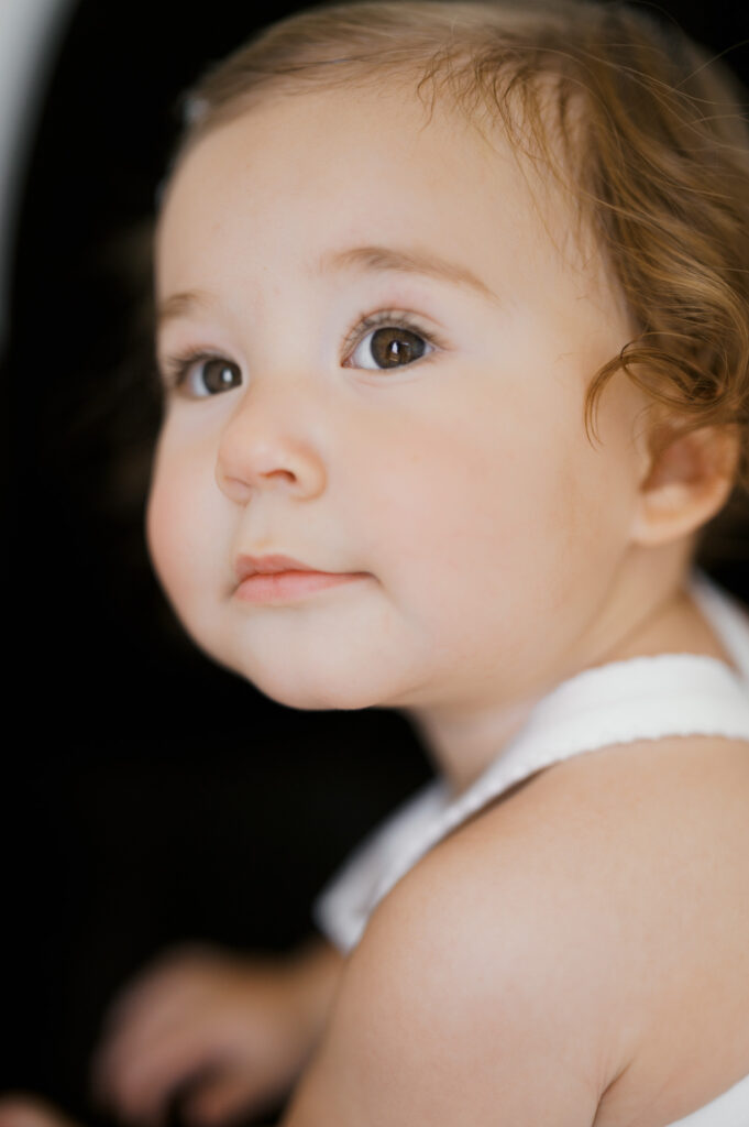 Fort Worth Milestone Photography | Cake Smash Session in Studio