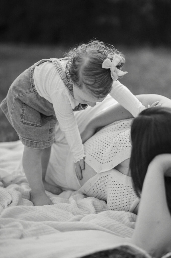 fort worth family photos morning maternity session