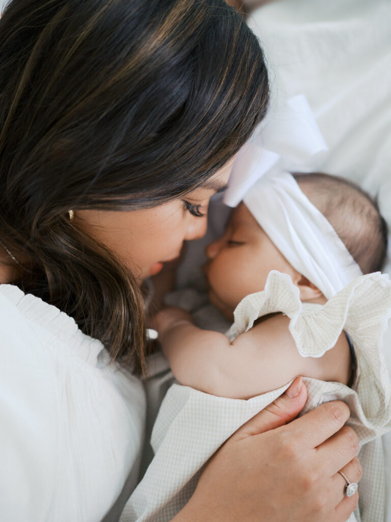 newborn photos at the beverly harris house mckinney