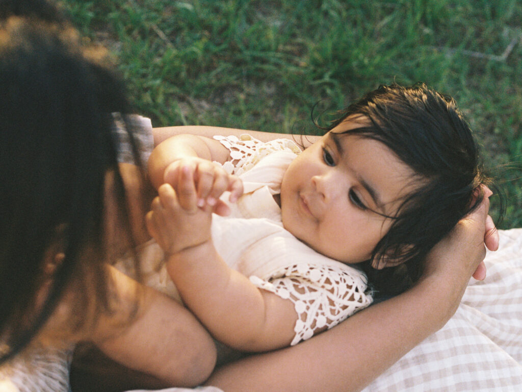 outdoor six month film photos in fort worth