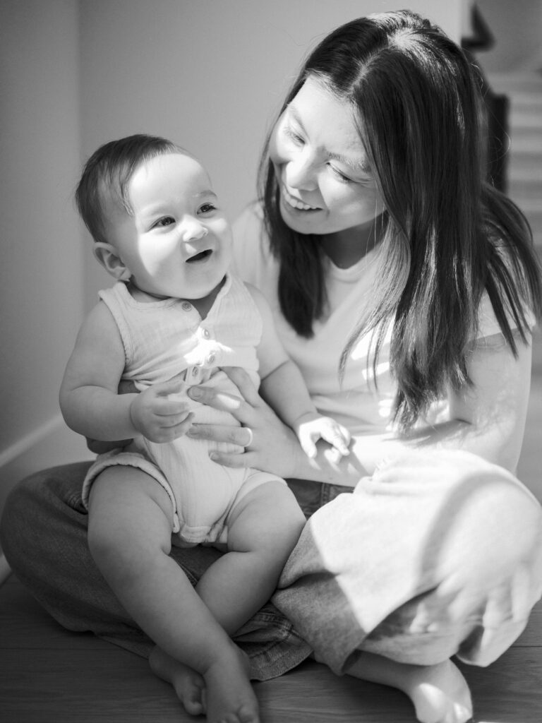 argyle family photographer, one year photos at home