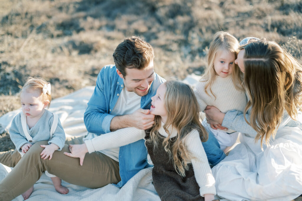 fort worth family photography lifestyle session family of 5