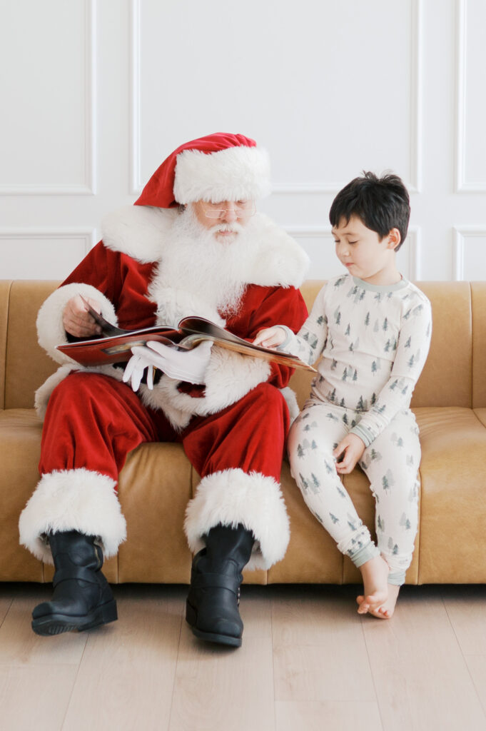 fort worth holiday and santa mini sessions