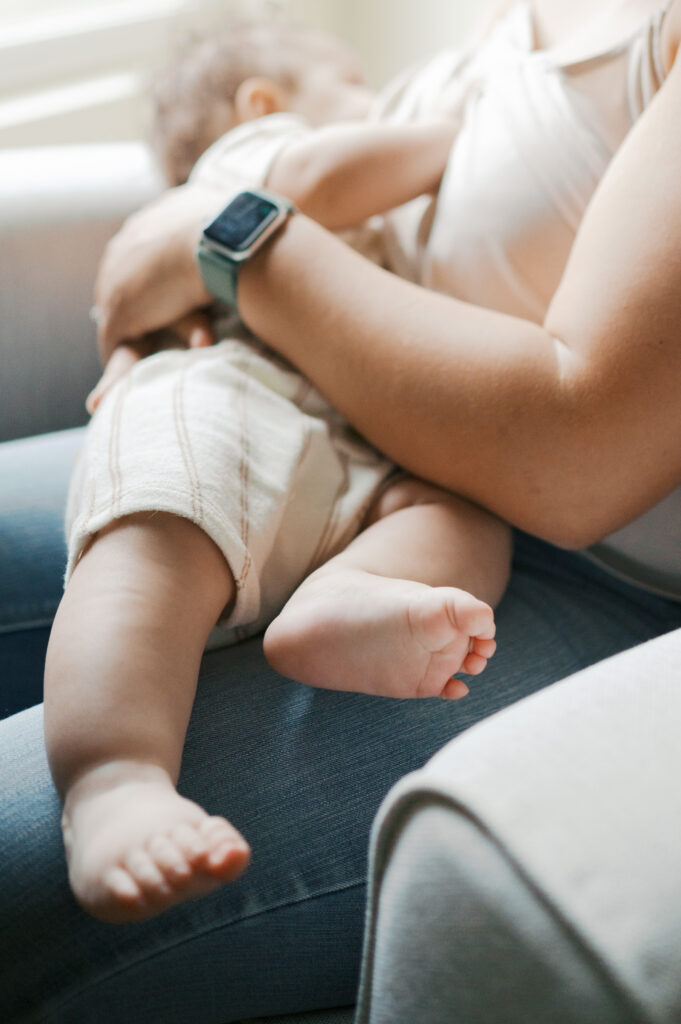 at-home family photography in Fort Worth