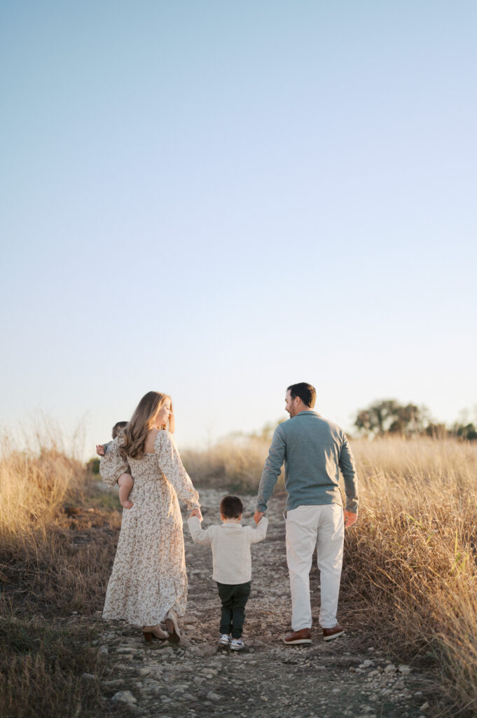 Outdoor Family Session in Fort Worth