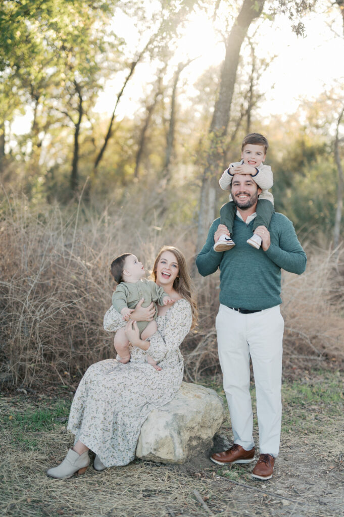 Outdoor Family Session in Fort Worth 