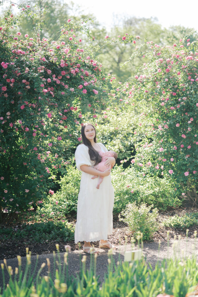 outdoor family photos in fort worth