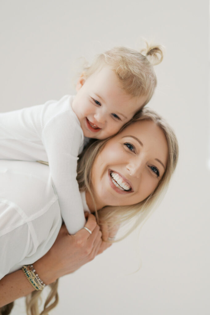 motherhood photography session in fort worth dallas studio