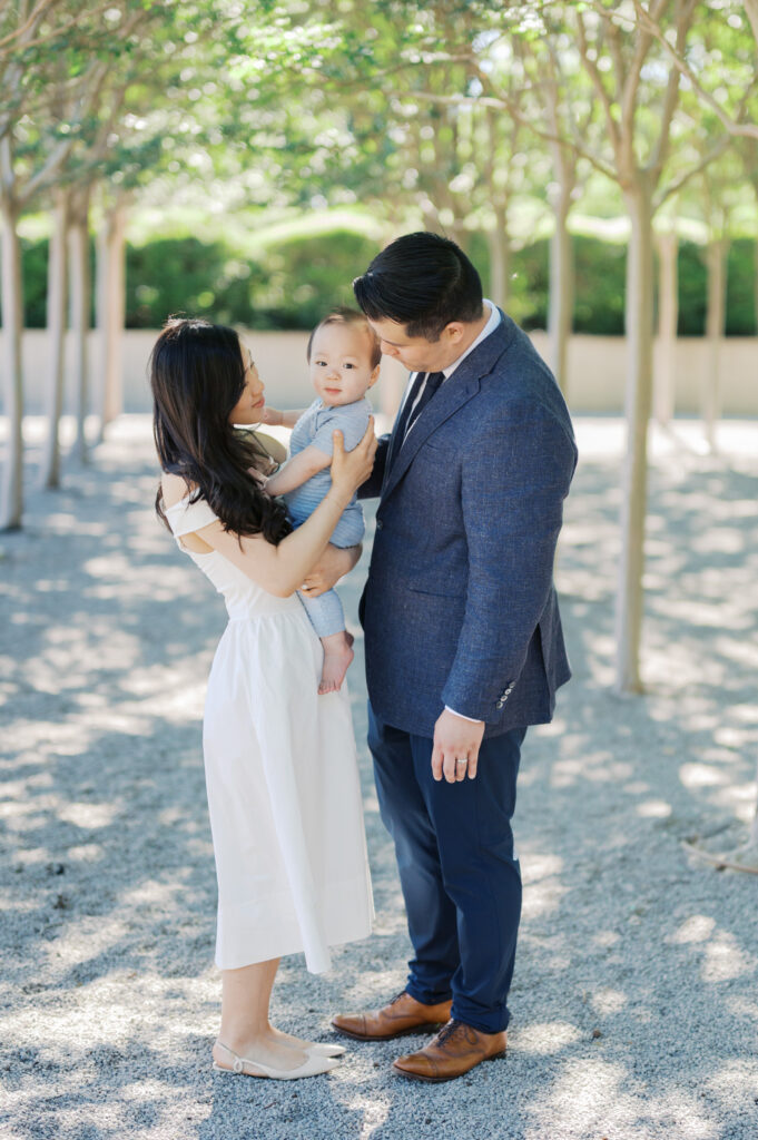 summer family photos in fort worth 