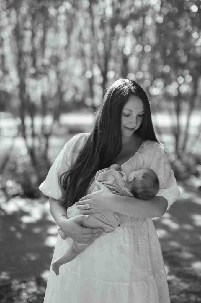 newborn session in fort worth