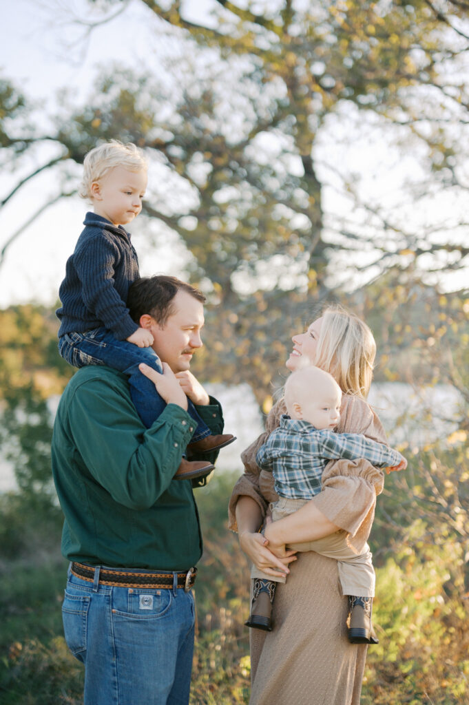 DFW family and newborn photographer, fall family photos