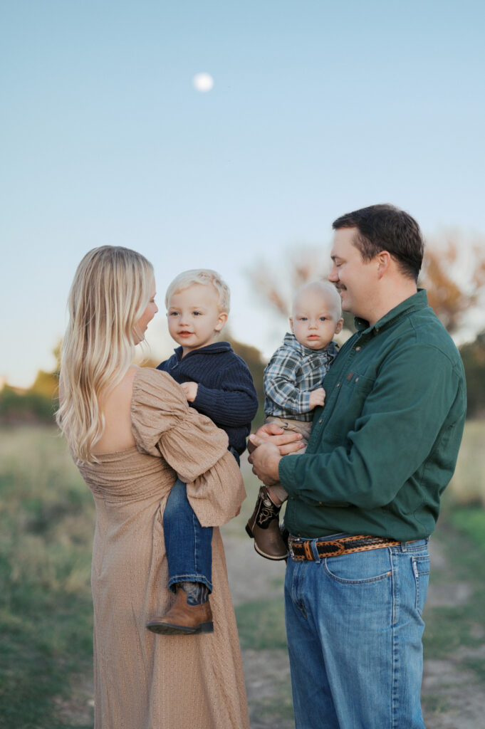 DFW family and newborn photographer, fall family photos