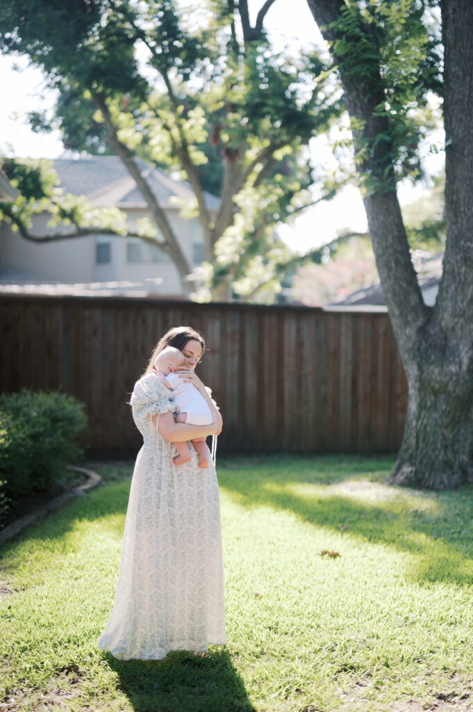 DFW newborn lifestyle photographer