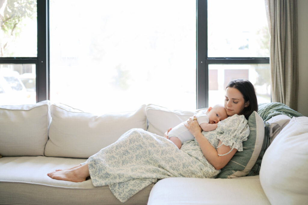 DFW newborn lifestyle photographer