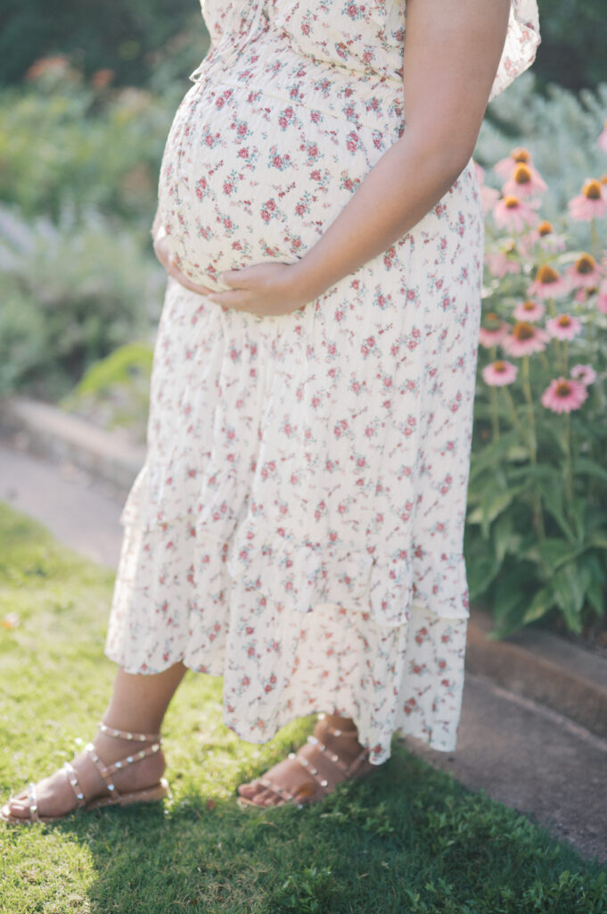 maternity photography session in fort worth