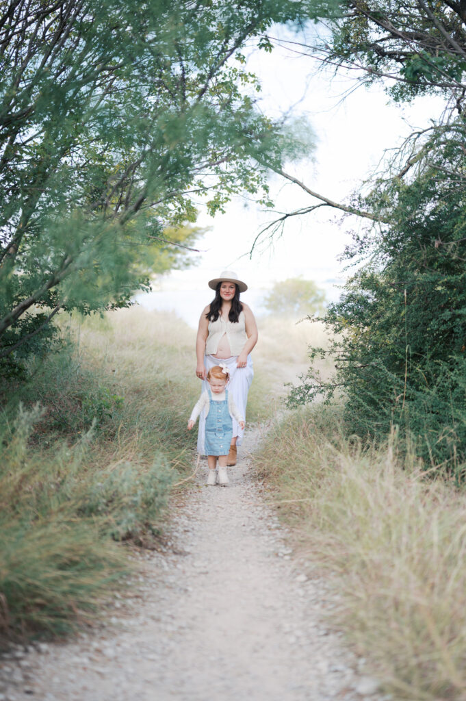 fort worth family photos morning maternity session