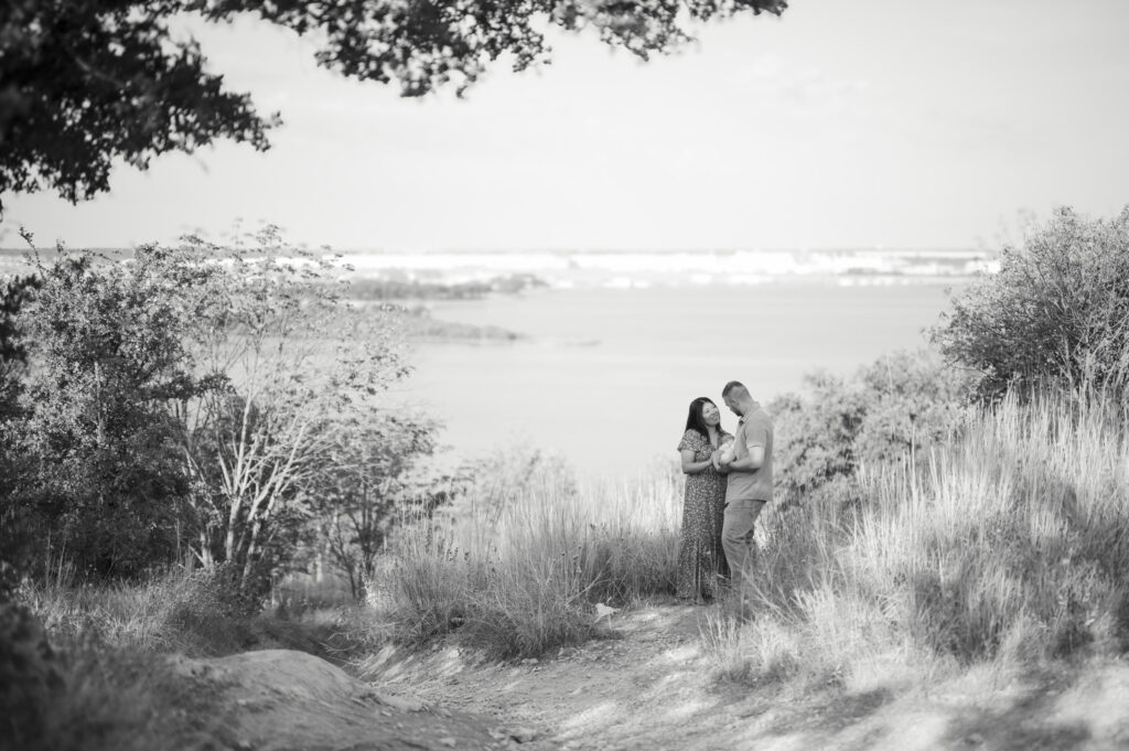 outdoor newborn photos in fort worth 