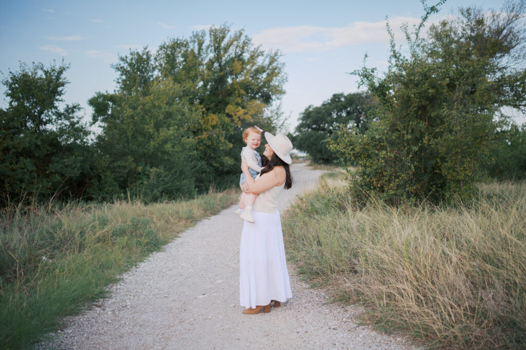 fort worth family photos morning maternity session