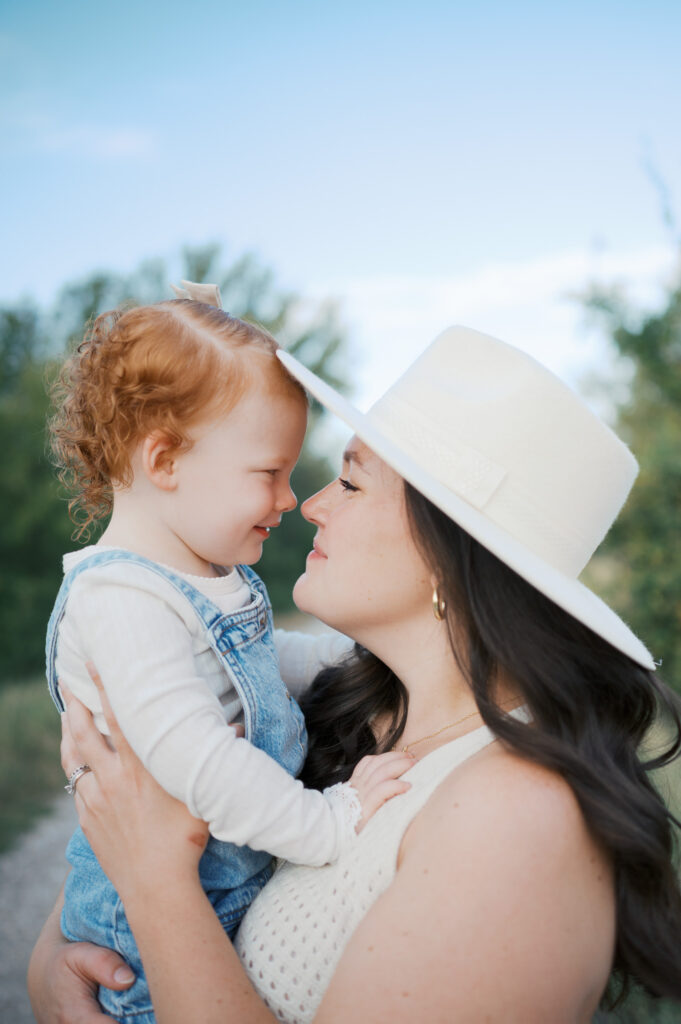 fort worth family photos morning maternity session