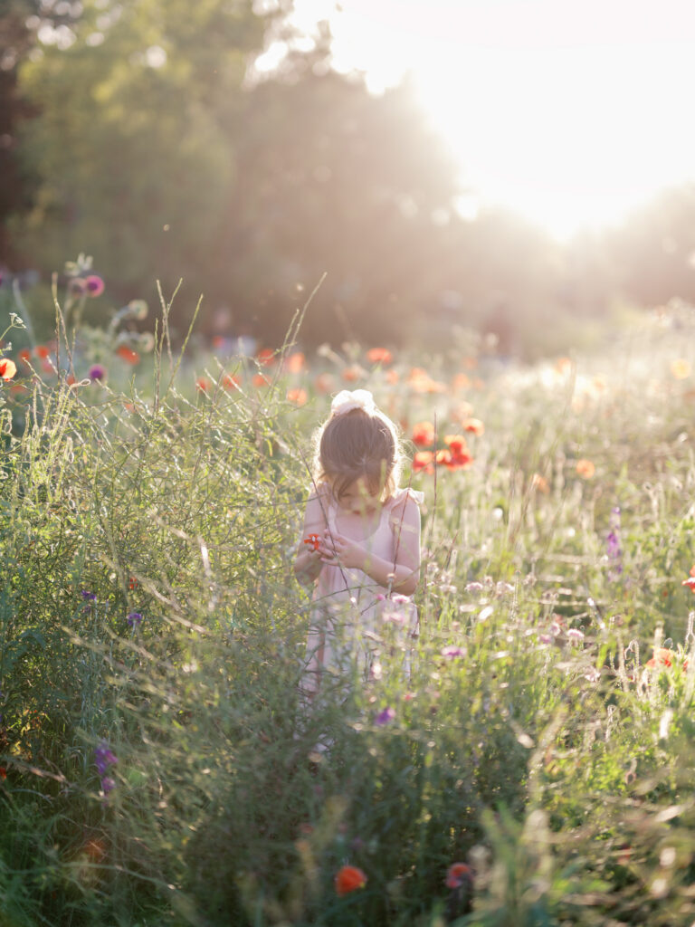 outdoor spring family photos in fort worth and dallas